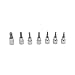 Crescent 7 Pc. 3/8" Drive Hex Bit SAE Socket Set - CBSS0N
