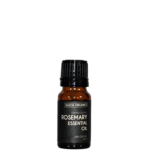 Huile essentielle de romarin (Rosemary) certifiée bio de Alucia Organics 10ml Cover