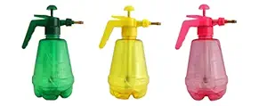 DGK Garden Sprayer | Pump Pressure | Lawn Sprinkler | Water Mister | Spray Bottle | Herbicides | Pesticides | Fertilizers | Flowers Kitchens 1.2 Ltrs Sprayer | Heavy Handel Material(Multicolor)