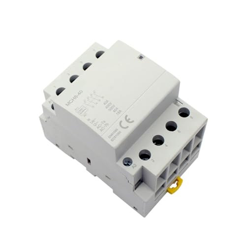 Contacteur modulaire domestique 4P 40A pour automatiser le chauffage et la charge de voiture