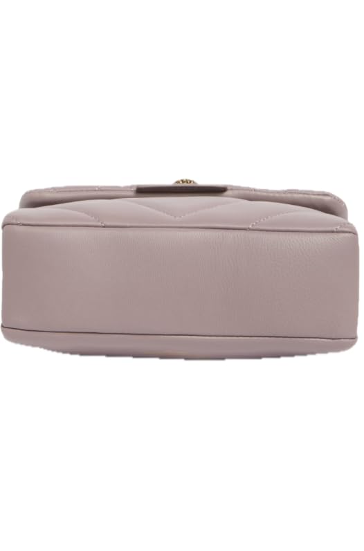 Kurt Geiger London Kensington Mini Quilted Leather Shoulder Crossbody Bag (Light/Pastal Purple)4