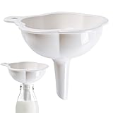 ETUCYNG Embudo de boca grande, embudo de boca grande | Grandes embudos de grado alimenticio | Embudo de alimentos, embudo de cocina para cocina, hogar, restaurante,