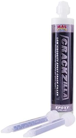 - MAS Epoxies Crackzilla, 185 ml, Versatile Epoxy Adhesive Solution for Metal and Wood, Waterproof Seal, Clear Filler for Flawless Fillets, Smooth Finish, Perfect for Boats, Home Repair Projects
