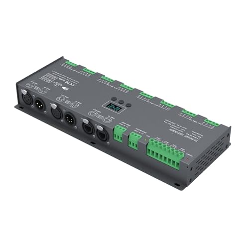 Décodeur DMX RDM 32 canaux 96A à adressage bidirectionnel pour éclairage LED