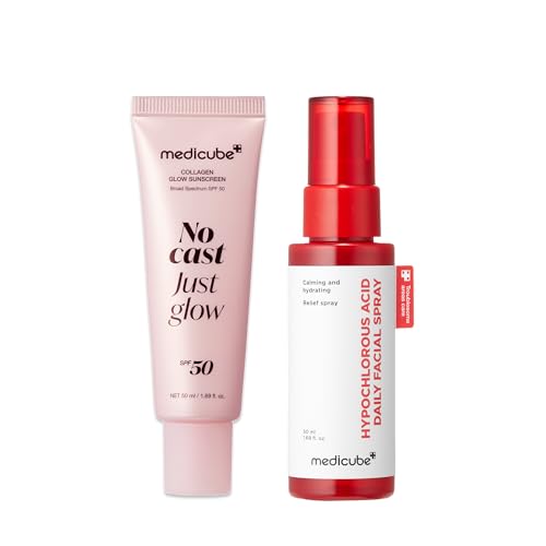 medicube Sun Care On-The-Go Duo: Collagen Glow Sunscreen and Mini...