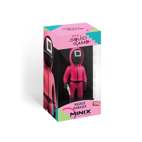 Immagine prodotto: MINIX - TV Series #158 - Squid Game - Masked Manager Square Guard - Statuetta da collezione 12 cm