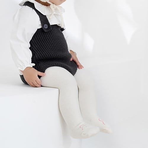 Girls Cute Cotton Tights Footed Thermal School Uniform Stocking Kids Toddler Thermal Full Length Opaque Pantyhose3