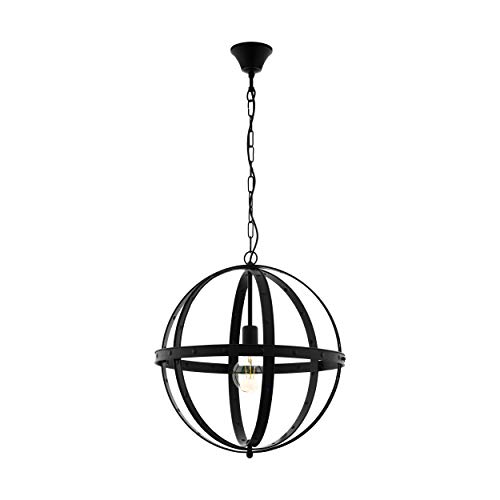 Preisvergleich Produktbild EGLO BARNABY Hängeleuchte Stahl 60 W, schwarz