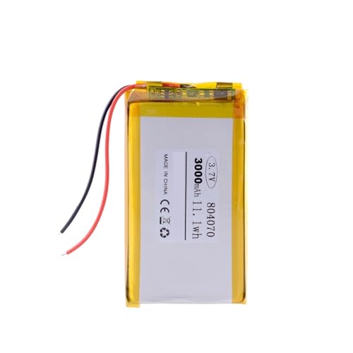 Batería 804070 de 3,7V y 3000 mAh para reparar aparatos con baterías gastadas e infladas