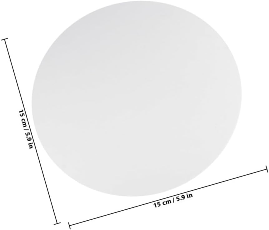 6pcs Round Canvas Panels Artist Canvas Boards Oil Paint Art Painting Boards Circle