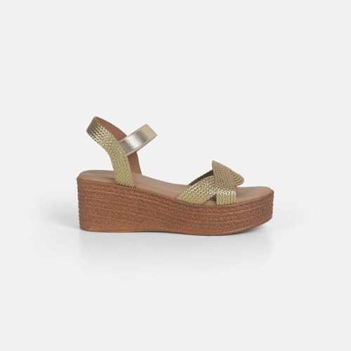 Image of Mochi Women's fashionable Wedge Sandal