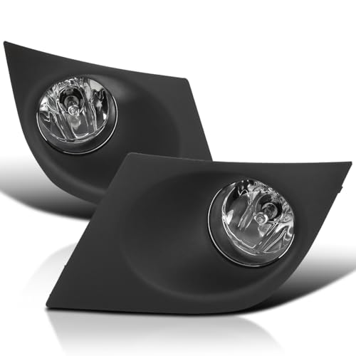 Spec-D Tuning LF-WRX12C-WJ Subaru Impreza WRX Clear Lens Bumper Fog Lights Driving Lamps+Bulbs