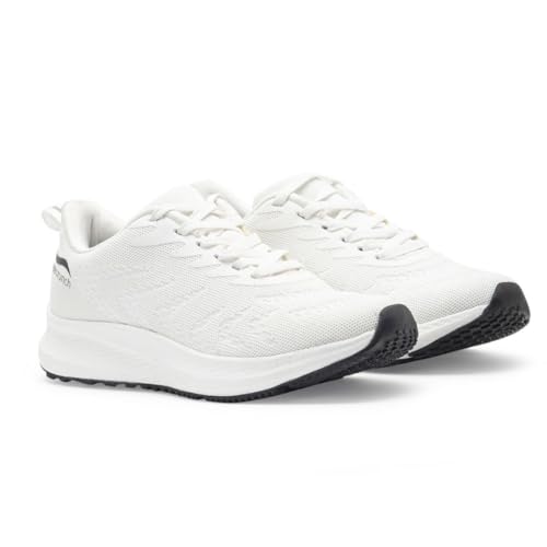 SHAPECRUNCH Men's Arch Support Shoes White - Image 5
