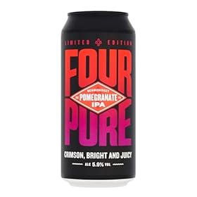 Fourpure Pomegranate IPA – Naturally Brewed Crimson, Bright & Juicy IPA – Vegan Craft Beer (12x440ml Cans) Fourpure Pomegranate IPA - Naturally Brewed Crimson, Bright & Juicy IPA - Vegan Craft Beer (12x440ml Cans) – Fourpure