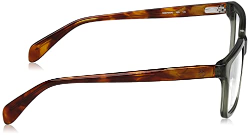 Lunettes de vue RAG & BONE RNB7053 vert monture géométrique 53mm