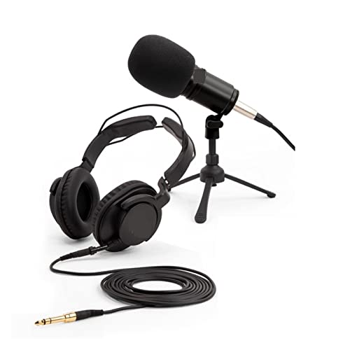 Pack podcast microphone et casque ZHP-1 avec support de micro de table