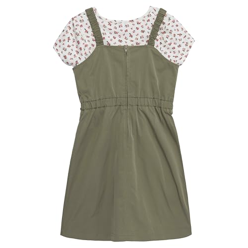 Speechless Girls' Short Sleeve Tee and Pinafore Dress3