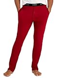 Hanes Men's Knit Pant with Elastic Waistband