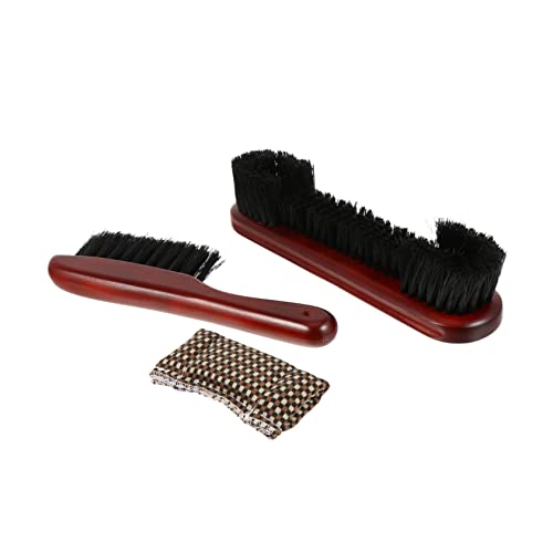 Gogogmee Pool Table Brush 1 Set of Billiard Accessories Rail Brush Kit Cleaning Durable Material Easy to Clean