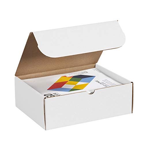 Box Usa Bml12104 Literature Mailers, 12" X 10" X 4", White (Pack Of 50) #TOP4