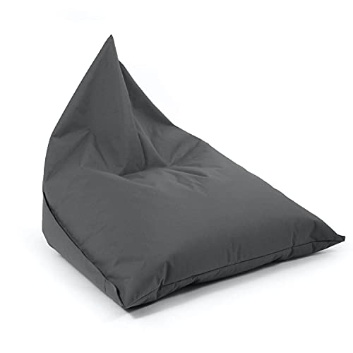 mokebo® Indoor & Outdoor Sitzsack für Balkon & Garten 'Der Schlitten', Bean Bag mit EPS-Perlen Füllung, Relaxliege…
