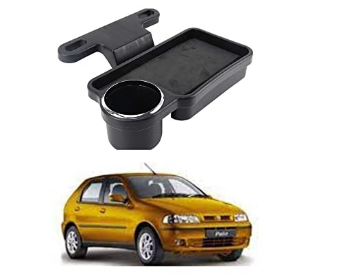 Image of Oshotto (FT-04) Foldable Car Auto Headrest Rear Back Seat Table Drink Food Cup Tray Holder Compatible with Fiat PALIO