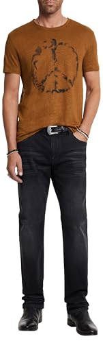 John Varvatos Men's Spray Peace Tee3