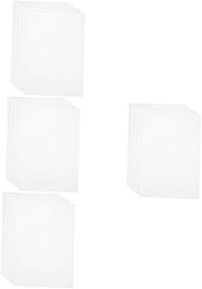 NUOBESTY 20 Peças De Papel Lubrificante Para Trituradora Pacote Lubrificante De Papel Lubrificante Para Trituradora De Papel Suprimentos Lubrificantes Para Animais De Estimação