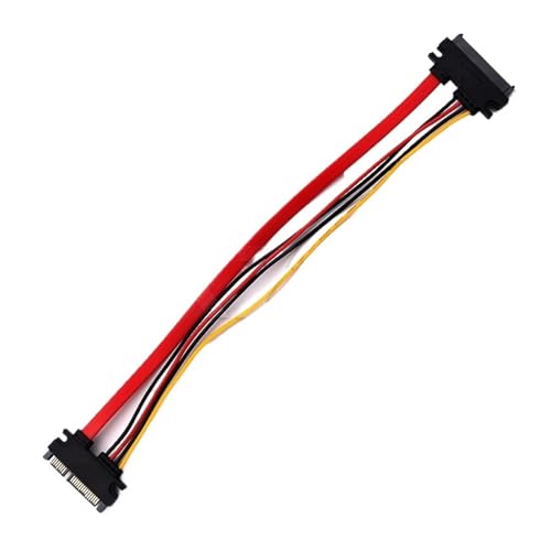 Cable SATA 22 pines macho a hembra 30cm