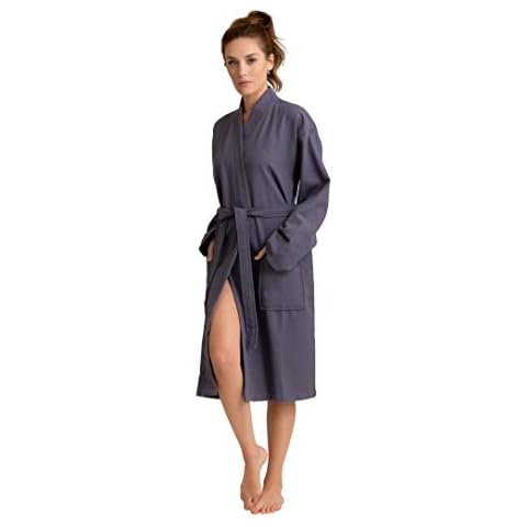 Soft Touch Linen Luxurious Cotton,Long, Lightweight, Soft and Absorbent Bathrobes for Women Cover