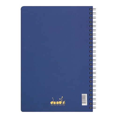 Image of Doodle Daily Planner | Undated | A5 | 172 Pages | 80 GSM | 3 Months Schedule, To-Do List, Daily Priorities, Appointments, Deadlines, Water Tracker, Goals - Night Whispers