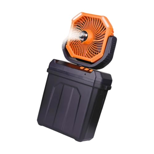 Ventilador de niebla portátil recargable para dormir fresco en el camping 2
