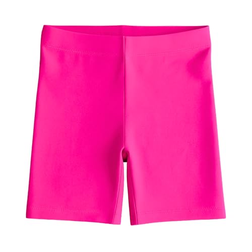 Image of Girls Tights & Short for Girl Kid in Solid Colours | Soft Stretchable Fabric - Ideal for Sports, Yoga - Pack of 2