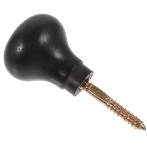 Veemoon Polished Wooden Cane Handle Ergonomic Grip for Stability Support Cane Accessory for Seniors Mobility Assistance Smooth Knob for Comfortable Walking