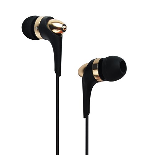 Francois Et Mimi In-Ear 3.5Mm Aux Hi-Fidelity Headphones Earbuds Ch-08, Gold #TOP6