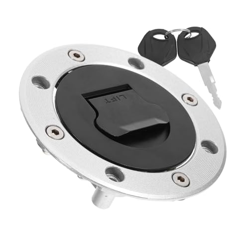 Tapa de combustible PRETYZOOM evita robos y derrames en el tanque de aceite para moto