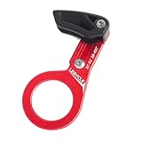 Mountain Bike Chain Guide, Bottom Bracket Mount 30T-40T Prevent Drop Sturdy Chain Stabilizer, Red