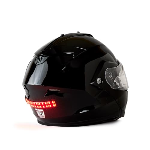 BITEHARDER Snowmobile Helmet Safety LED Rear Light