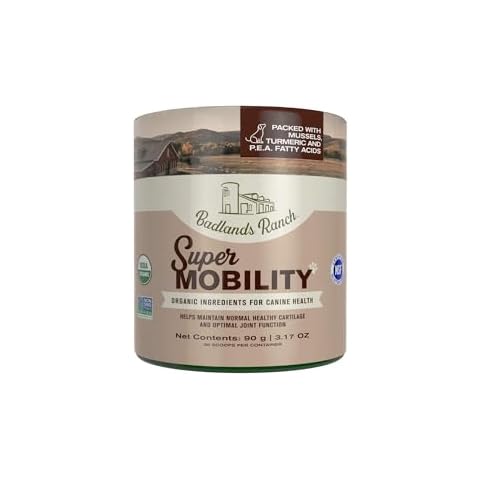 Badlands Ranch by Katherine Heigl- Super Mobility Canine Supplement Organic Ingredients Helps Maintain Healthy Cartilage, Optimal Joint Function (90 Grams, 30 Scoops) Cover