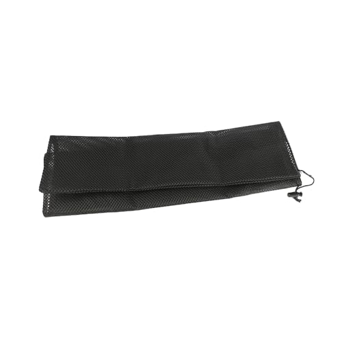 ZONADAH 2 Pcs Pump Mesh Bag 47x47cm Pond Pump Filter Bag Black Pump Barrier Bag Anti-Clogging Mesh Media Bag with Drawstring Home Water Filter Accessories - Image 3
