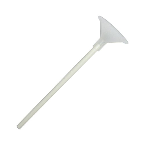 Preisvergleich Produktbild ROSENICE 50 Stück Kunststoff Ballonstäbe mit Cup