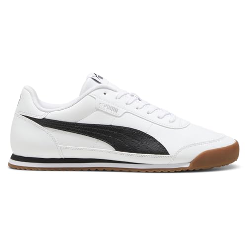 PUMA Mens Turino Ii Lace Up Sneakers Shoes Casual - White