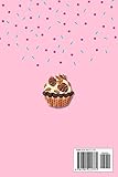 Zoom IMG-1 funny cupcake notebook for girls Zoom IMG-1 funny cupcake notebook for girls