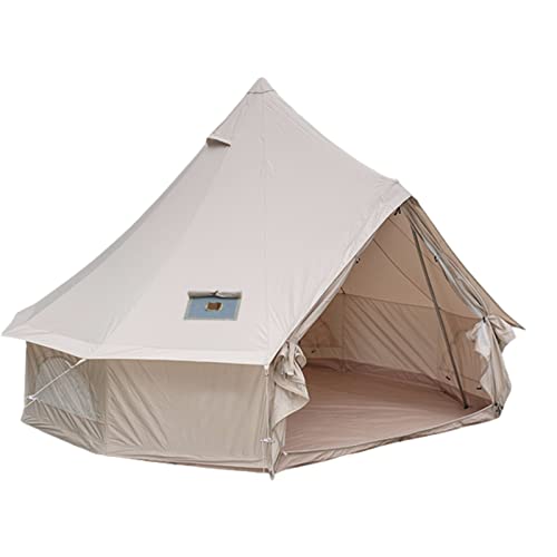Carpa de campamento tipo yurta de algodón para 4 estaciones