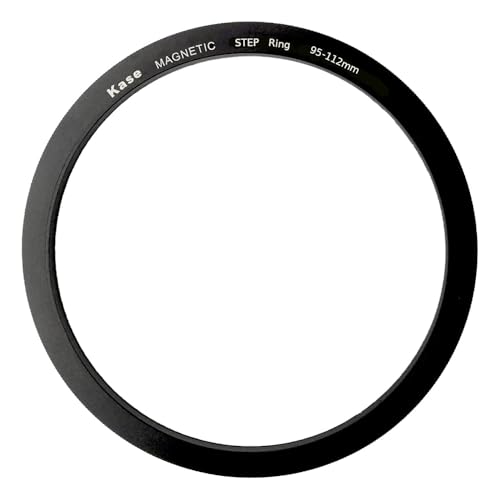 Kase Magnetic 95-112mm 95mm to 112mm Filter Step-Up Adapter Ring for Wolverine Magnetic Filters