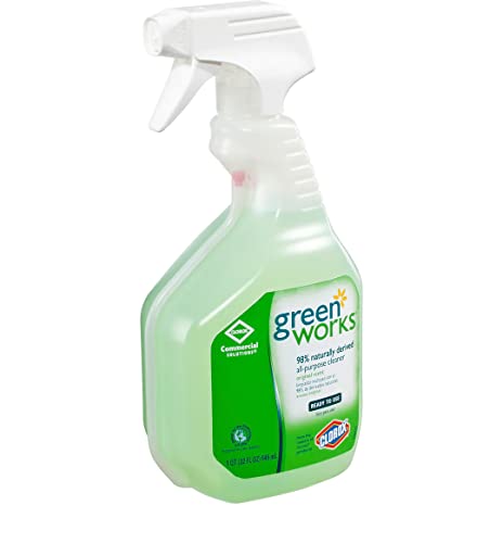 Image of Greenworks All-Purpose and Multi-Surface Cleaner, Original, 32oz Smart Tube Spray Bottle (2 Bottles) - Package May Vary