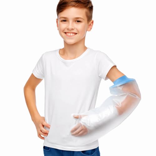 Waterproof Cast Cover for Shower Arm Kids — Reusable Silicone