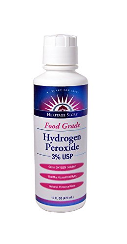 HERITAGE STORE Hydrogen Peroxide 3%, Liquid, Unscented (Btl-Plastic) | 16oz - Thumbnail 3