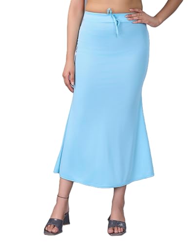 Image of LADLA FASHION] Women's Saree Shapewear - Mermaid Cut Saree Shaper Petticoat with Side Slit,