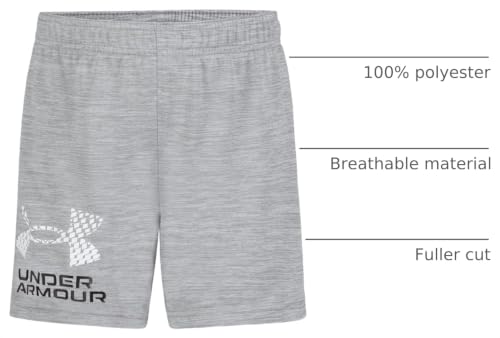 Image of Under Armour Boys' Performance Tech Shorts, Elastic Waistband, Lightweight & Fast-Drying